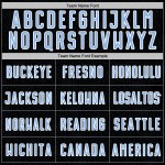 Geometric Light Custom Uniform Sports Sublimation Black Shape Blue-White Jersey Soccer