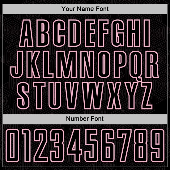 Soccer Sports Light Jersey Sublimation Custom Shape Geometric Pink Black Uniform Soccer Sports Light Jersey Sublimation Custom Shape Geometric Pink Black Uniform