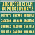 Jersey Teal Shape Custom Gold-White Geometric Soccer Sublimation Sports Uniform