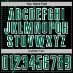 Black Jersey Sports Kelly Soccer Sublimation Custom Green-White Uniform Lightning