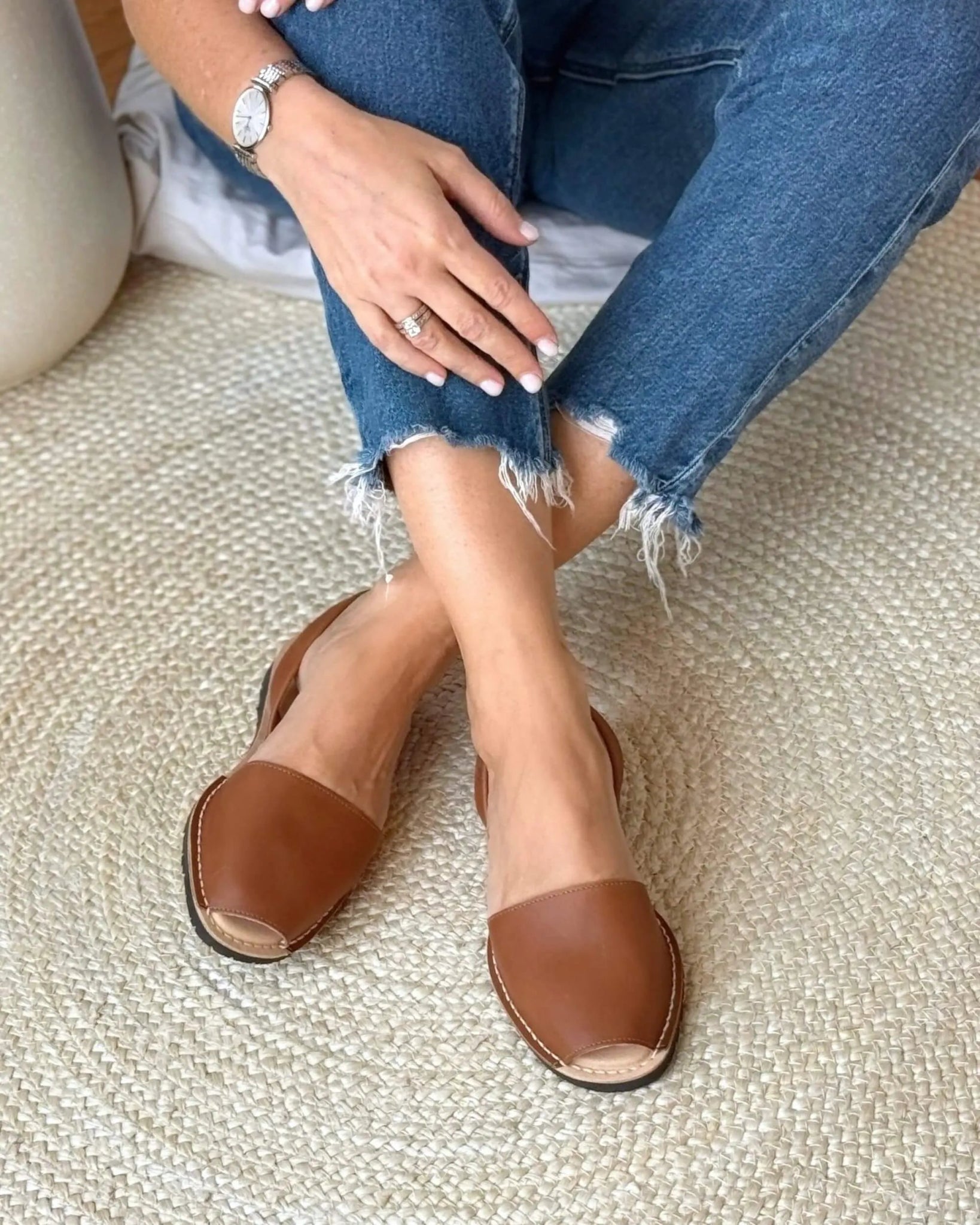 Luxe Avarca in Chocolate